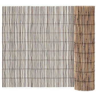 Tuinscherm 300x80 cm riet 2