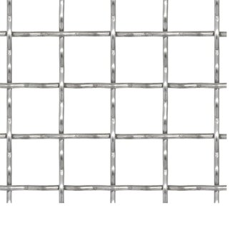 Draadhek geweven gaas 50x50 cm 11x11x2 mm roestvrij staal 3