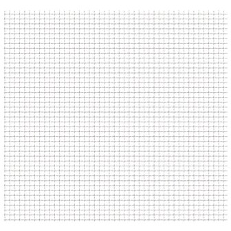 Draadhek geweven gaas 50x50 cm 21x21x2,5 mm roestvrij staal 1