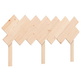 Seniorenbed met hoofdbord massief hout 140x190 cm 8
