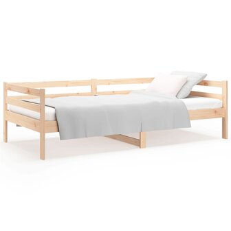 Slaapbank zonder matras 80x200 cm massief grenenhout 2