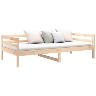 Slaapbank zonder matras 80x200 cm massief grenenhout 6