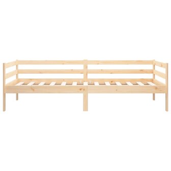 Slaapbank zonder matras 80x200 cm massief grenenhout 8