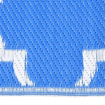 Buitenkleed ARAKIL 120x180 cm polypropeen blauw 3