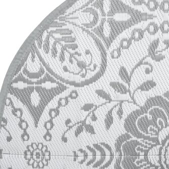 Buitenkleed ARAKIL &Oslash;200 cm polypropeen lichtgrijs 4