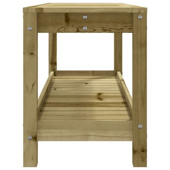 Tuinbank 108x35x45 cm ge&iuml;mpregneerd grenenhout 6