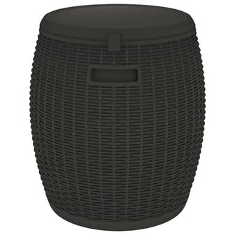 Tuinbox 4-in-1 polypropeen zwart 6