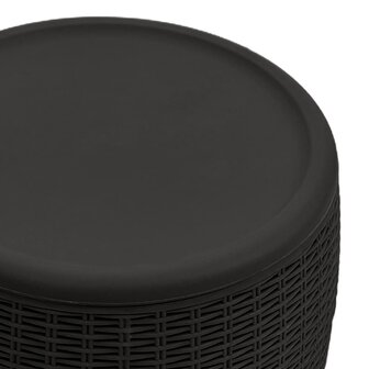 Tuinbox 4-in-1 polypropeen zwart 7