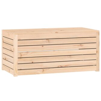 Tuinbox 101x50,5x46,5 cm massief grenenhout 2