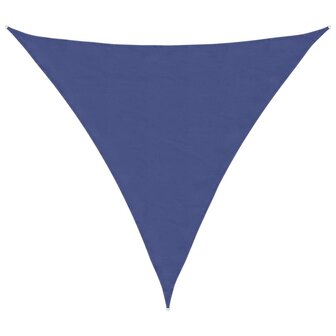 Zonnescherm driehoekig 6x6x6 m oxford stof blauw 2