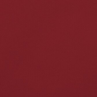 Zonnescherm vierkant 3,6x3,6 m oxford stof rood 9
