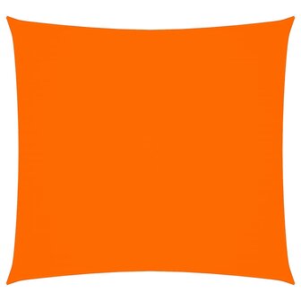 Zonnescherm vierkant 3x3 m oxford stof oranje 2