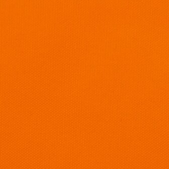 Zonnescherm driehoekig 3,5x3,5x4,9 m oxford stof oranje 9
