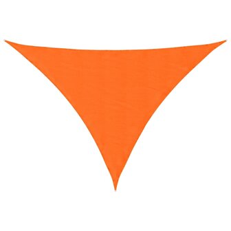 Zonnescherm driehoekig 4x5x5 m oxford stof oranje 2