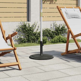 Parasolvoet 45x45x30 cm gietijzer zwart 1