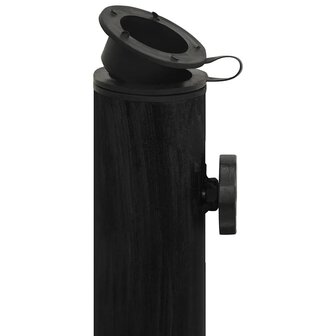 Parasolvoet 45x45x30 cm gietijzer zwart 8