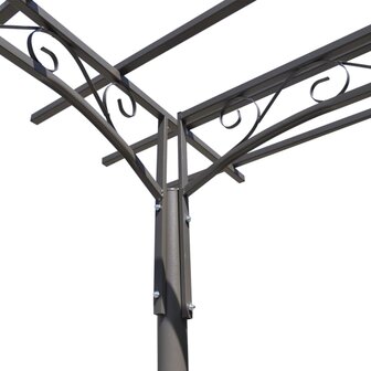 Stalen rozenboog 215 cm 4