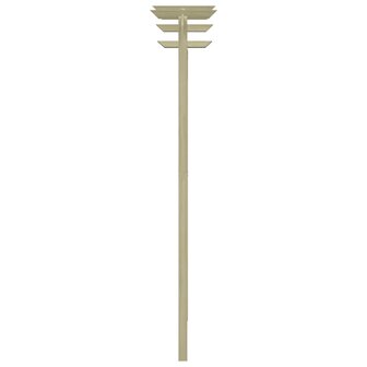 Pergola 180x210x40 cm ge&iuml;mpregneerd grenenhout 3