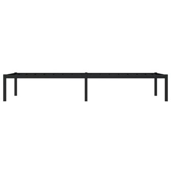 Bedframe metaal zwart 75 x 190 cm 6