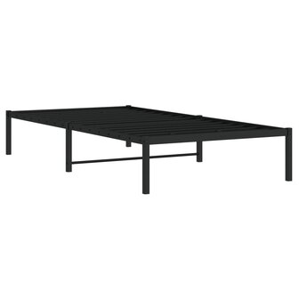 Bedframe metaal zwart 107x203 cm 4