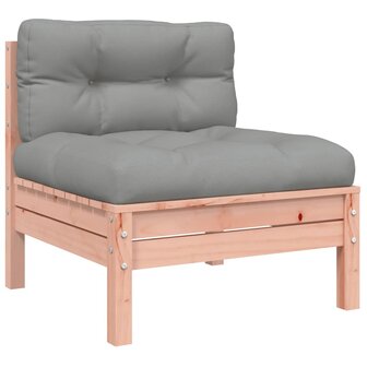 9-delige Loungeset met kussens massief douglas vurenhout 5
