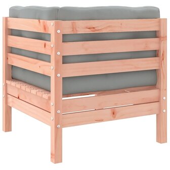 9-delige Loungeset met kussens massief douglas vurenhout 7