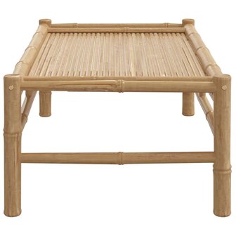 Tuintafel 100x55x33 cm bamboe 4