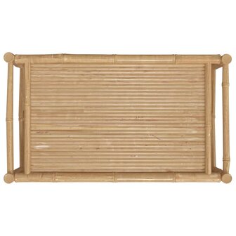 Tuintafel 100x55x33 cm bamboe 5