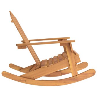 Schommelstoel Adirondack massief acaciahout 4