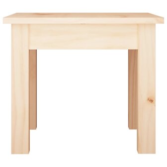 Salontafel 35x35x30 cm massief grenenhout 3