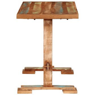 Eettafel 110x55x78 cm massief gerecycled hout 3