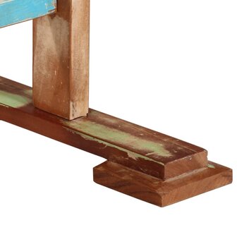 Eettafel 110x55x78 cm massief gerecycled hout 5