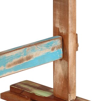 Eettafel 110x55x78 cm massief gerecycled hout 6