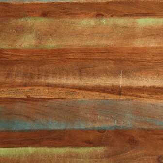 Eettafel 110x55x78 cm massief gerecycled hout 7
