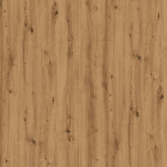 Eettafel 120x60x76 cm bewerkt hout artisanaal eikenkleur 8
