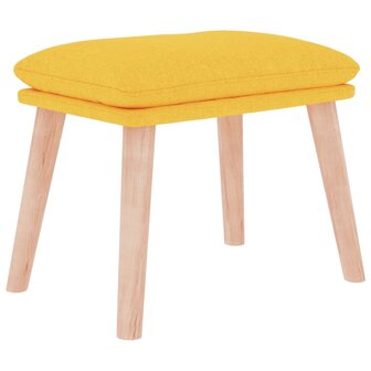 Voetenbank 45x29,5x35 cm stof mosterdgeel 2