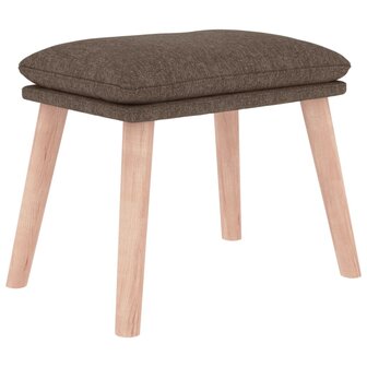 Voetenbank 45x29,5x35 cm stof taupe 2
