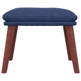 Voetenbank 45x29,5x35 cm stof blauw 3