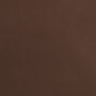 Voetenbank 45x29,5x35 cm kunstleer bruin 5