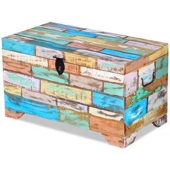 Opbergkist massief gerecycled hout 3