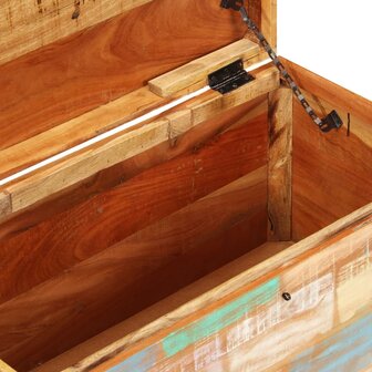 Opbergkist massief gerecycled hout 9
