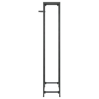 Wijnrek voor 27 flessen 34x18x100 cm smeedijzer zwart 4