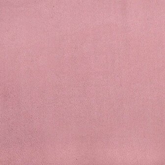 Schommelstoel fluweel roze 7