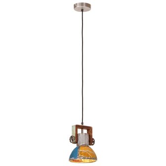 Hanglamp industrieel rond 25 W E27 19 cm meerkleurig 5