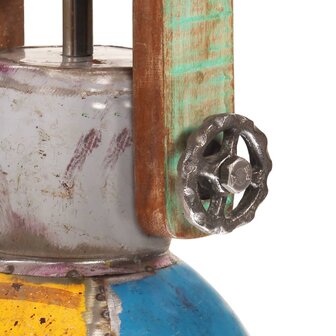 Hanglamp industrieel rond 25 W E27 19 cm meerkleurig 7