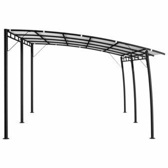 Zonneluifel 6x3x2,55 m cr&egrave;mekleurig 3