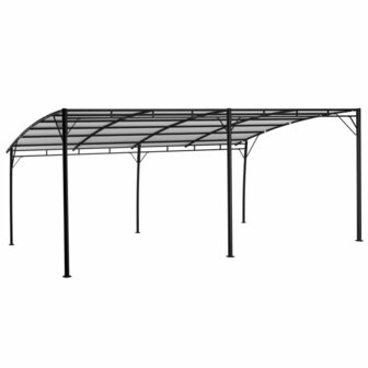 Zonneluifel 6x3x2,55 m cr&egrave;mekleurig 4