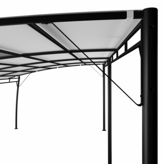 Zonneluifel 6x3x2,55 m cr&egrave;mekleurig 5