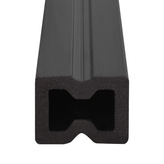 Terrasplanken met accessoires 25 m&sup2; 4 m HKC bruin en grijs 8