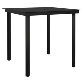 3-delige Tuinset zwart 6